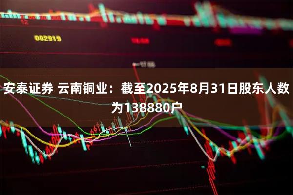安泰证券 云南铜业：截至2025年8月31日股东人数为138880户